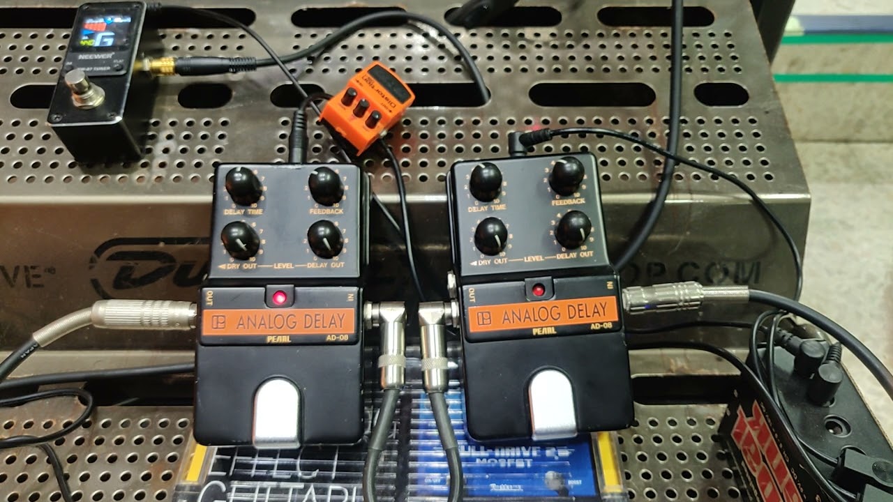 Pearl AD-08 Analog Delay Japan 1983 Motolora MC3403, Matsushita