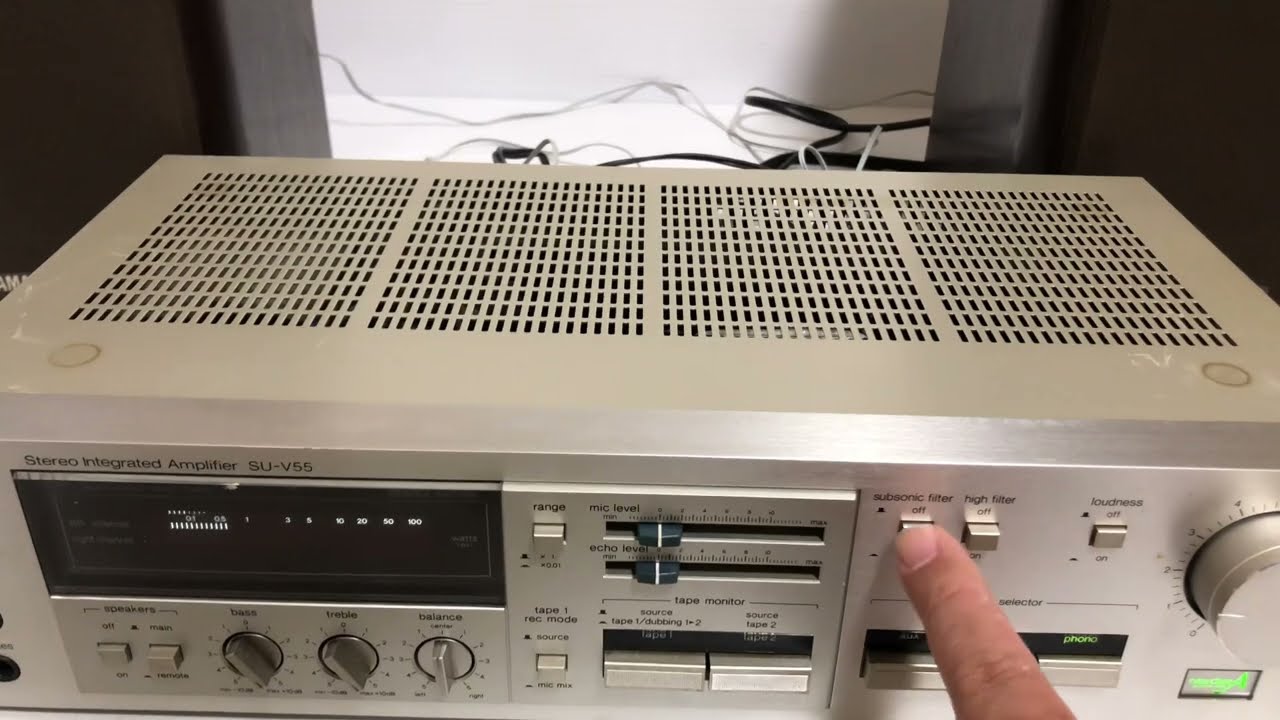 動作確認動画！Technics SU-V55 - YouTube