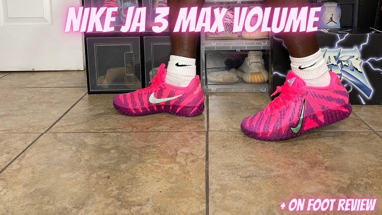Nike JA 3 Max Volume / Price of Admission Review + On Foot - YouTube