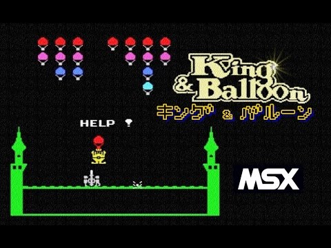 KING & BALLOON (MSX) Retro PC Game - YouTube