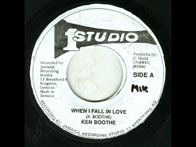 Ken Boothe - When I Fall In Love (Studio One) - YouTube