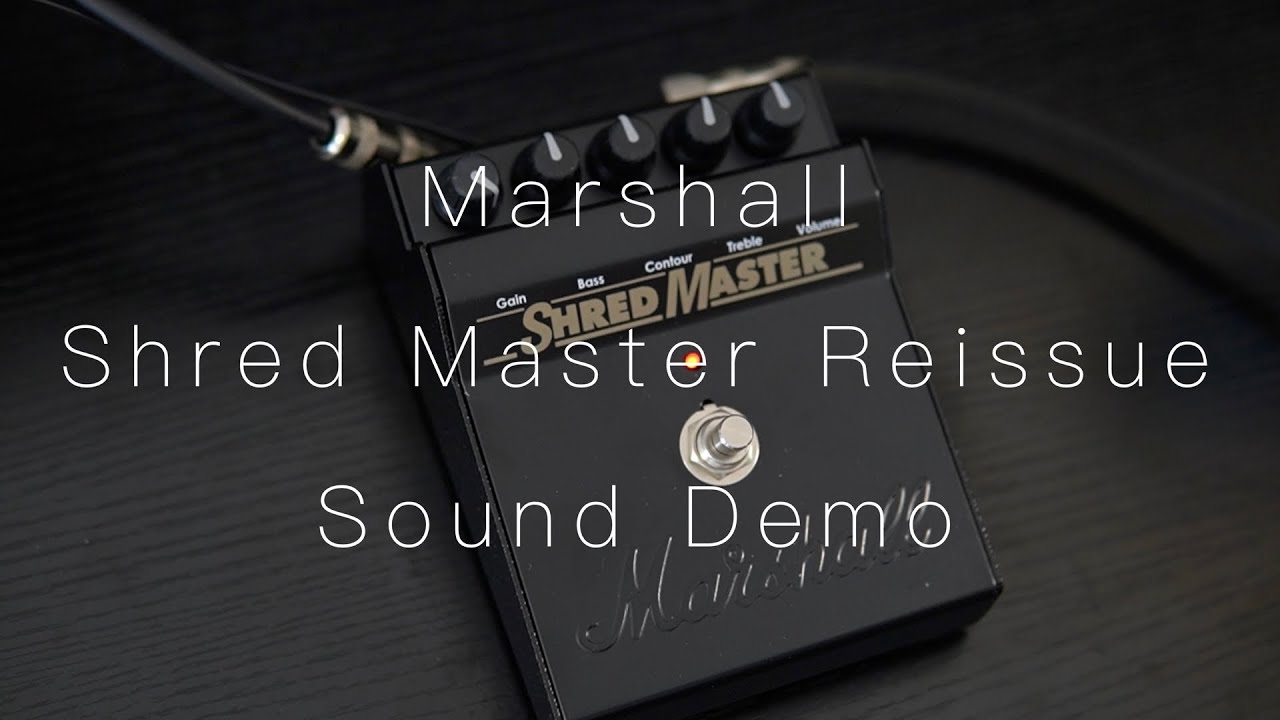 美品 完動品 Marshall ShredMaster 復刻版 箱・付属品あり 美品 完動品