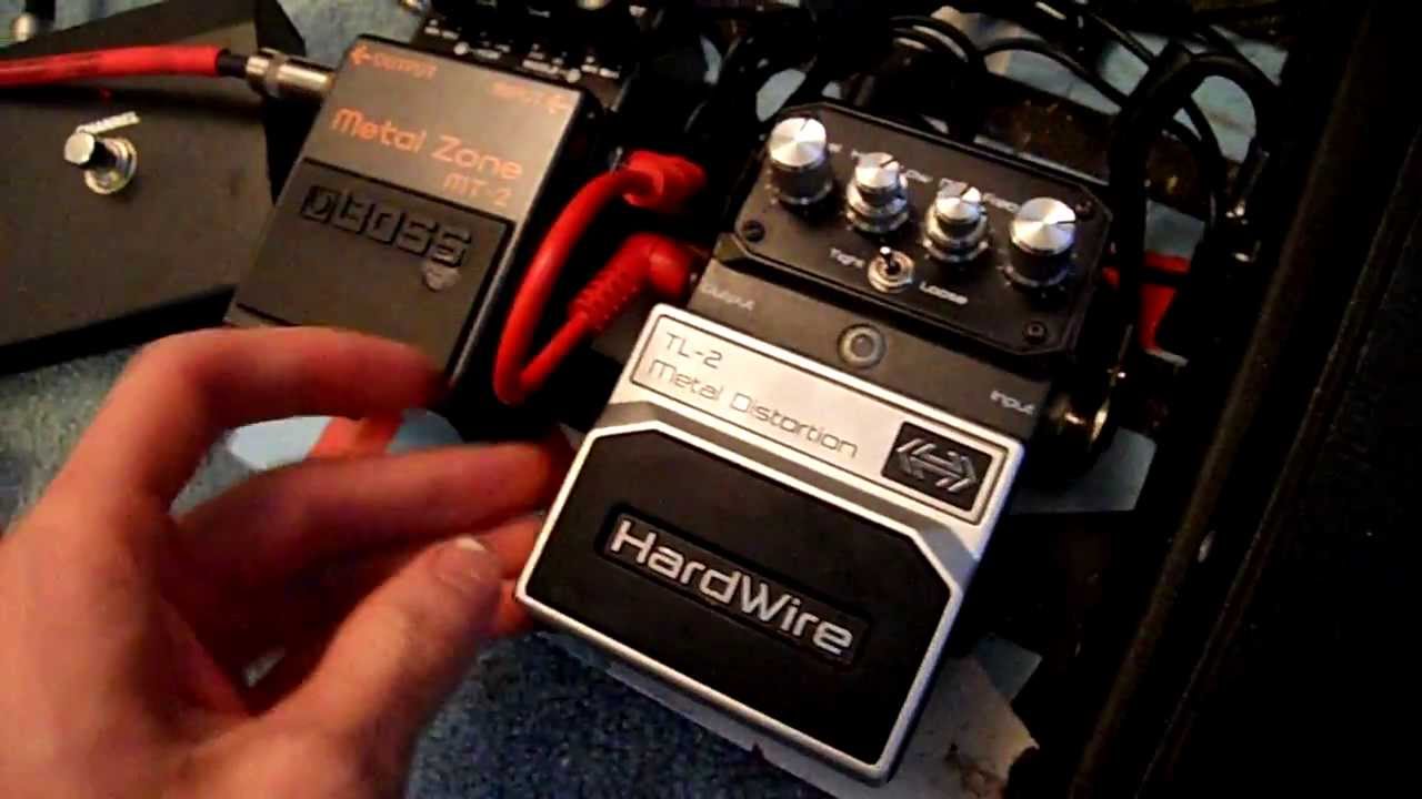 Hardwire TL-2 {Metal Distortion) Review and Demo - YouTube