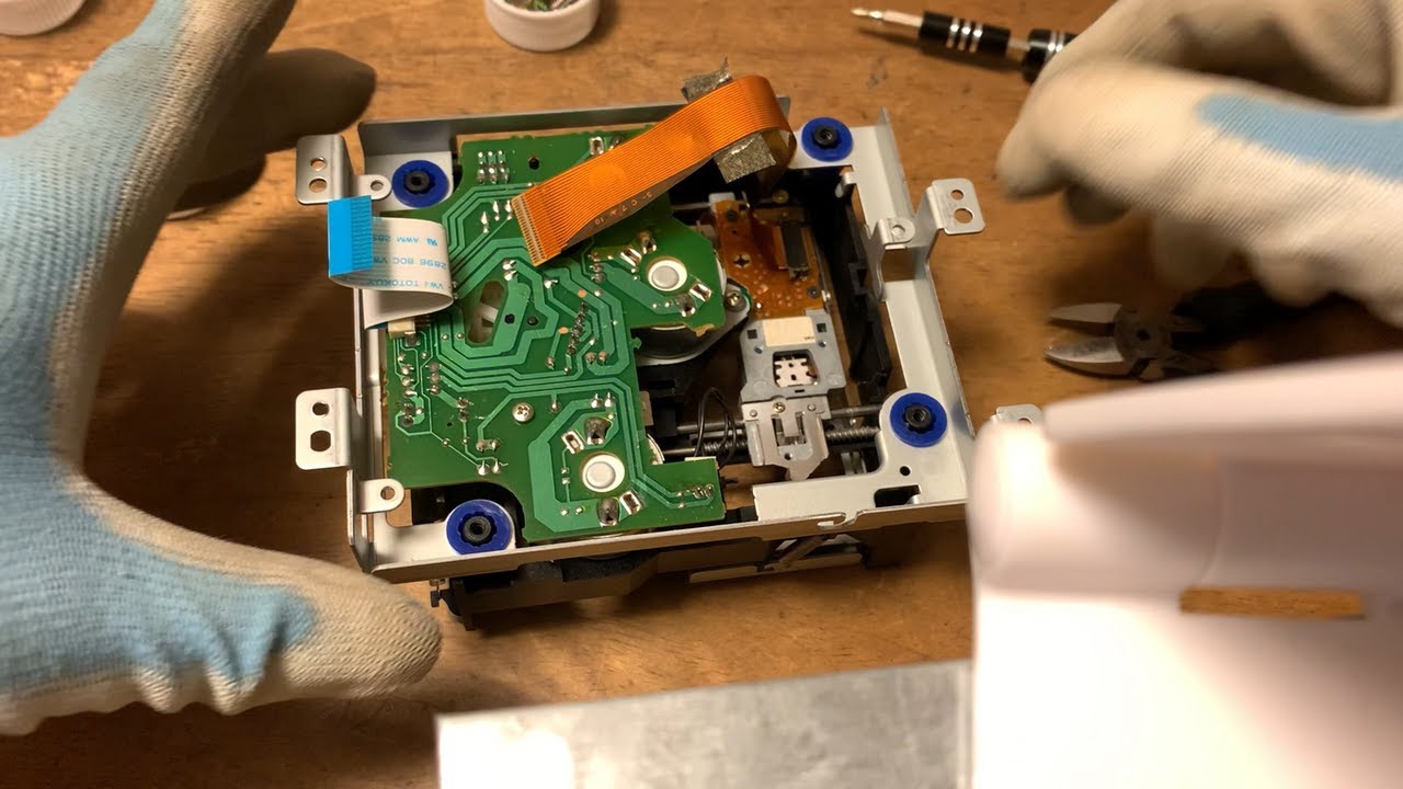 KENWOOD DM-7PRO ドライブ分解 - YouTube