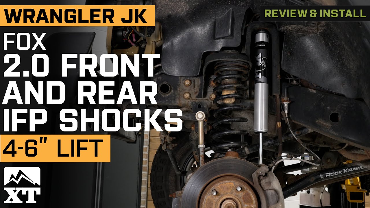 FOX Jeep Wrangler 2.0 Performance Series IFP Shocks for 4-6 in