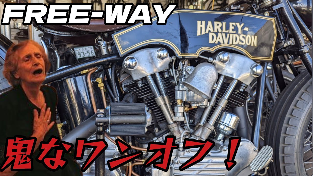 鬼だぞ！【ワンオフ】凄すぎて馬鹿げてる🔥【FREE WAY custom-Cycles