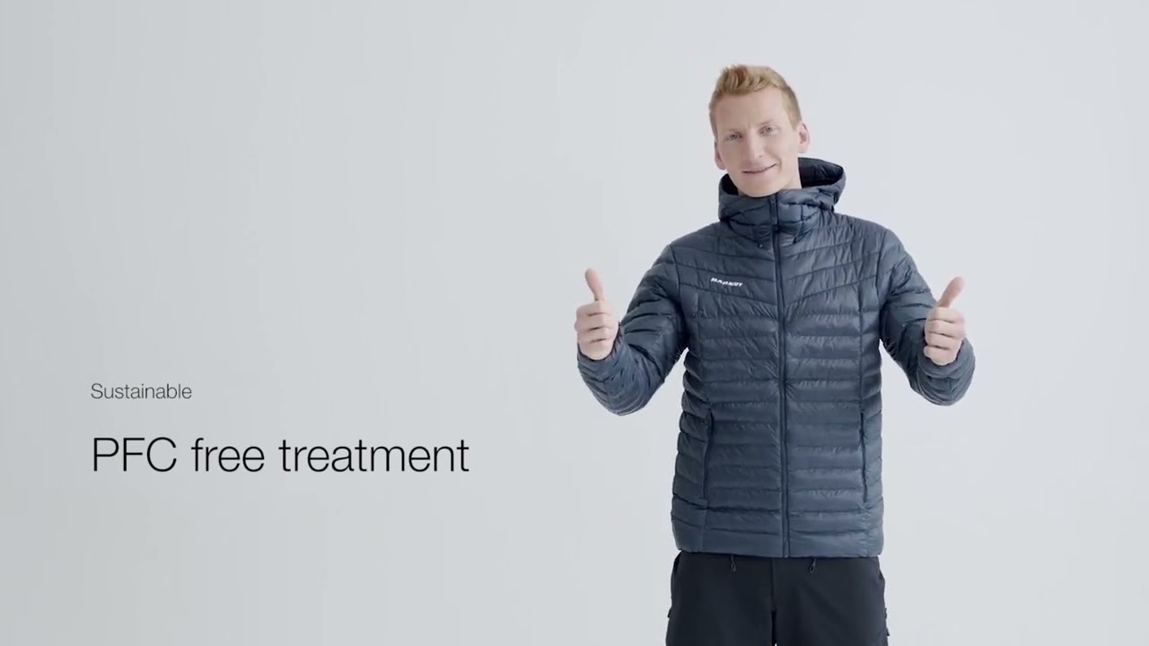 Mammut Albula In Hooded Jacket - YouTube