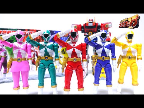 Kyukyu Sentai GoGoFive】Shodo SUPER GoGoV, / Power Rangers