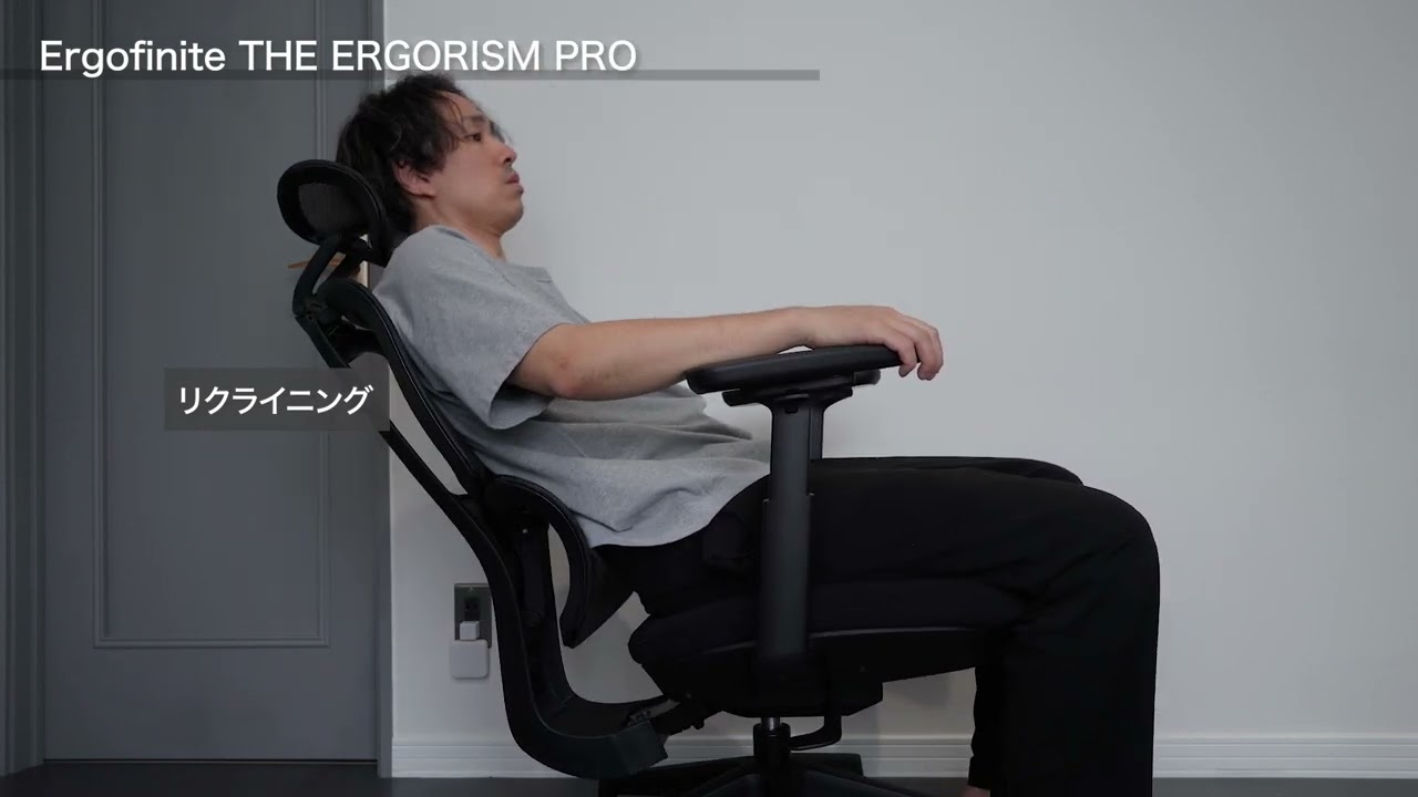 Ergofinite THE ERGORISM PROレビュー！ミニマルなワークチェアを