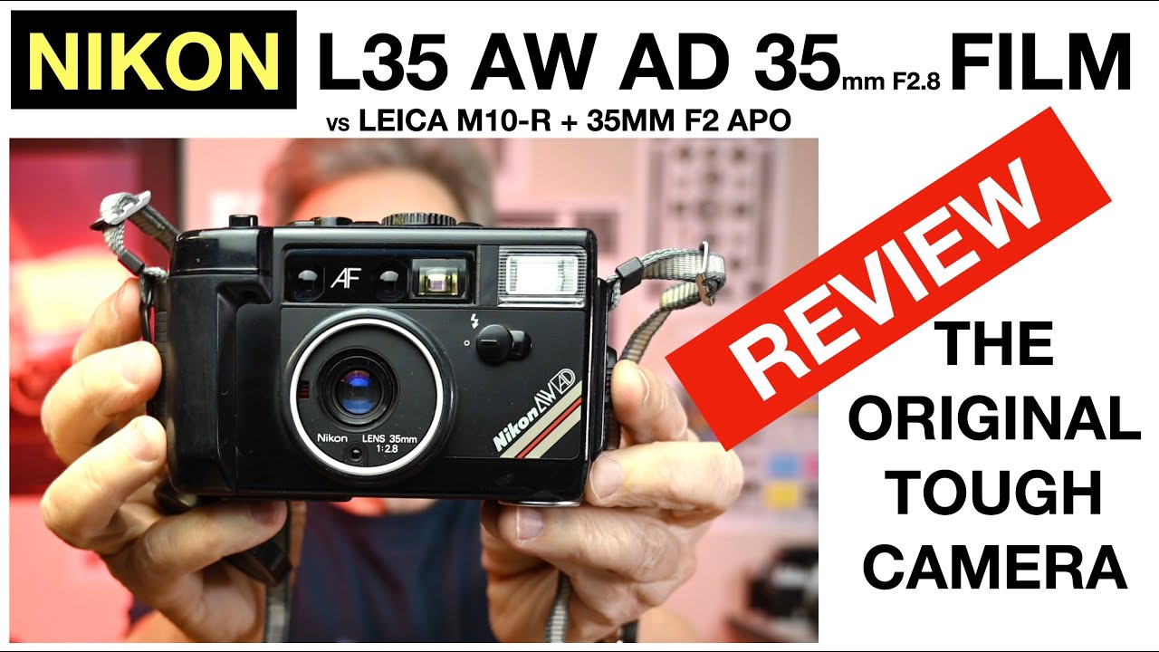 Nikon L35 AWAD Compact AutoFocus Underwater 35mm film Camera