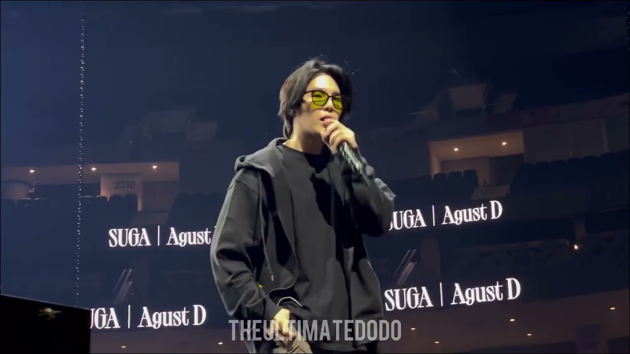 230426 People Pt 2 Suga BTS Agust D D-Day Belmont Park New York NY