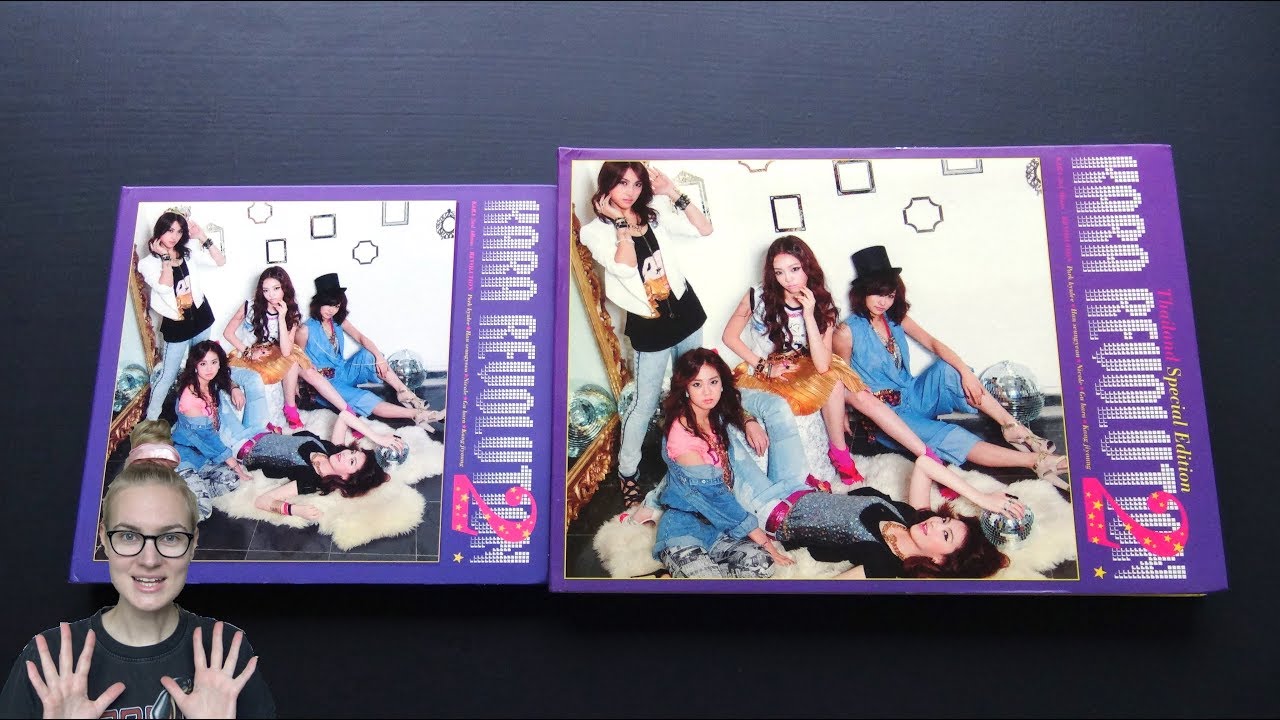 Unboxing KARA 카라 5th Korean Mini Album Pandora - YouTube