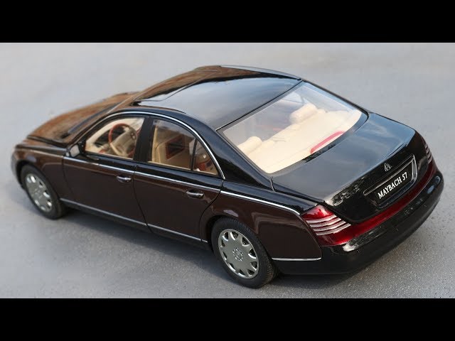 1:18 Maybach 57 - Autoart (Dealer edition) [Unboxing] - YouTube