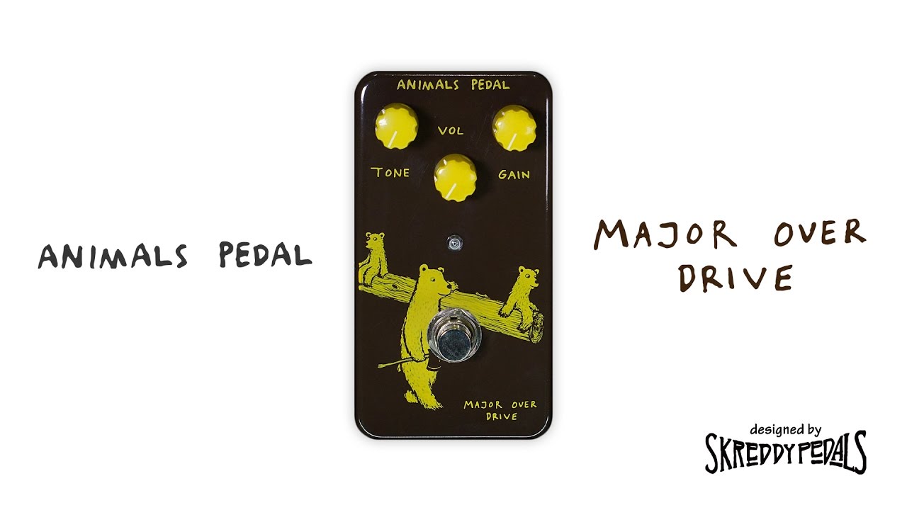 Animals Pedal 3連続レビュー#3 Major Overdrive【プレキシ系オーバー