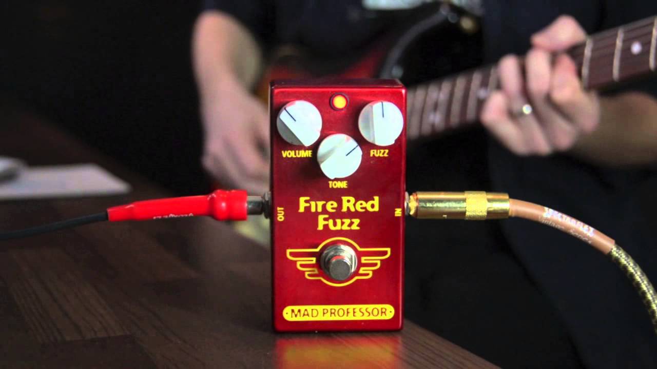 MAD PROFESSOR ( マッドプロフェッサー ) Fire Red Fuzz 送料無料