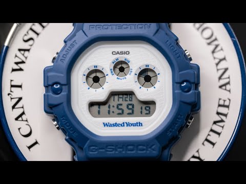 Casio G-Shock DW-5900WY-2ER Wasted Youth Collaboration Model - YouTube