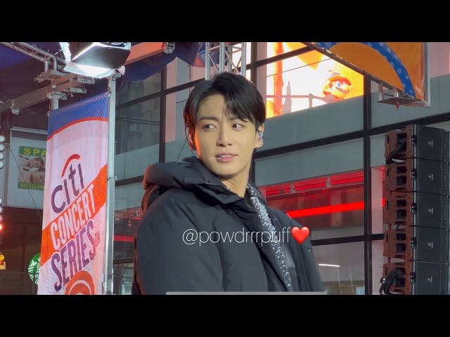 231108 - Standing Next To You 1st Run (Soundcheck) - JUNGKOOK