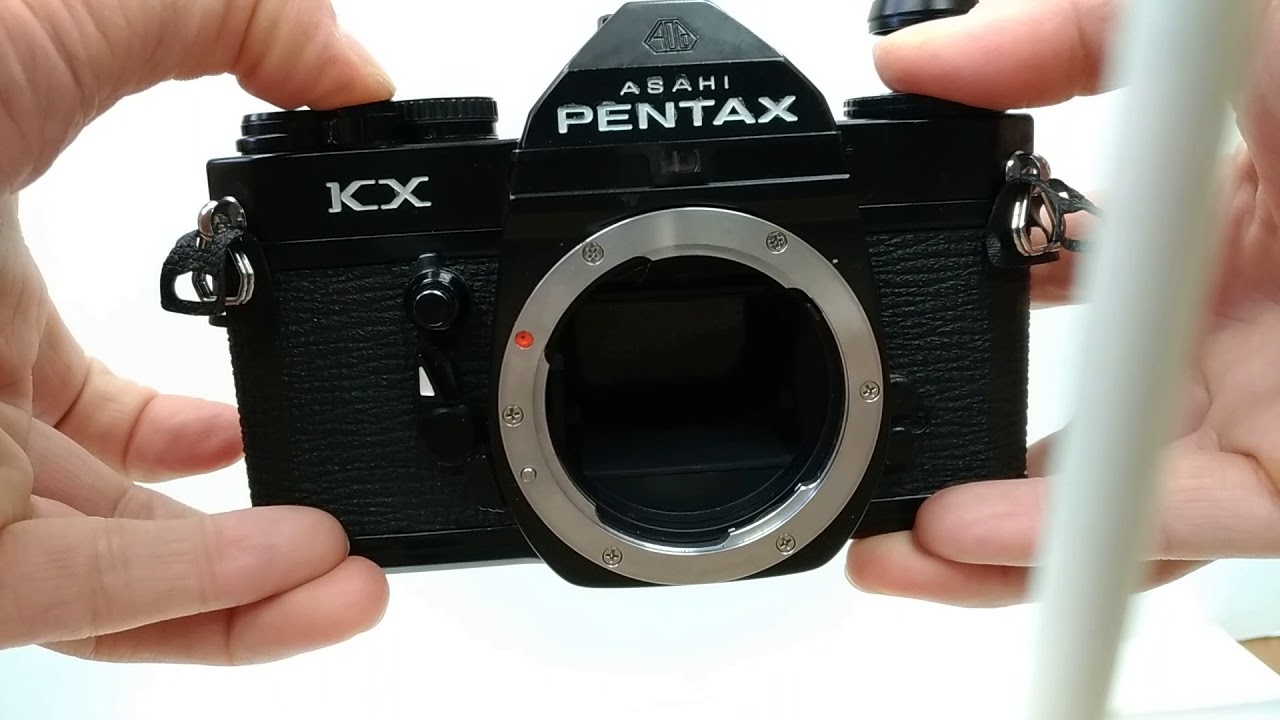 Pentax KX Black with SMC Pentax 55mm F/1.8 Lens from Japan (C1281