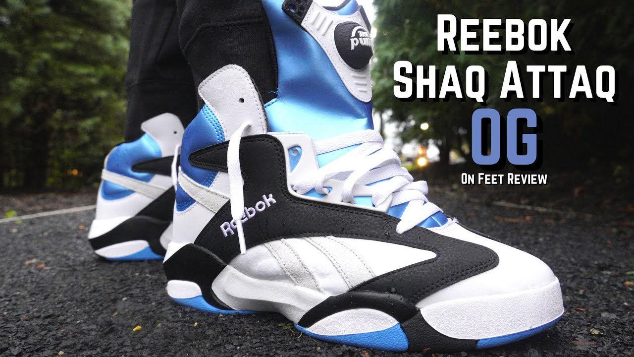 Reebok Shaq Attaq OG (2022) On Feet Review!! - YouTube