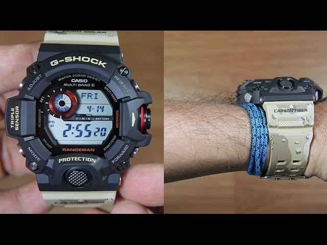 CASIO G-SHOCK RANGEMAN GW-9400DCJ-1 DESERT CAMOUFLAGE - UNBOXING