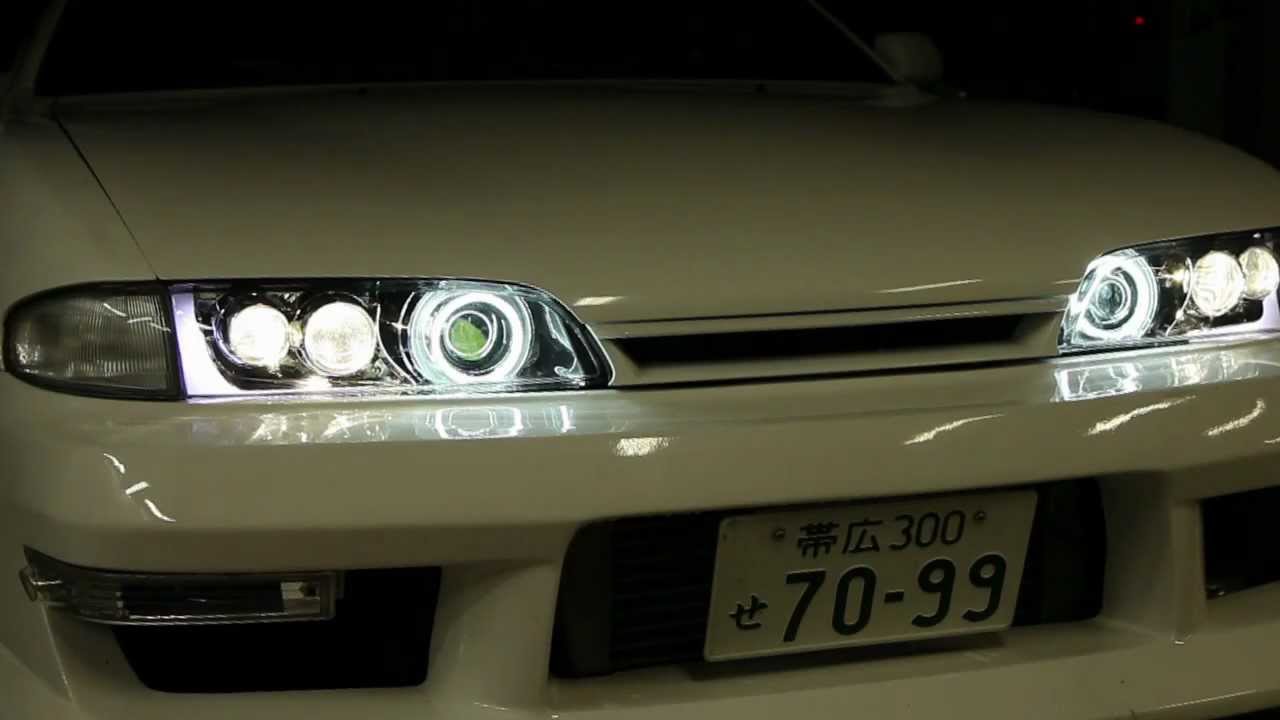 S14Silvia HeadLight Modify - YouTube