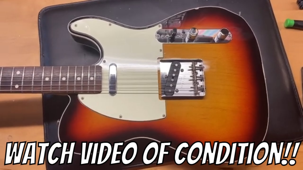 2004 Fender Japan TL62B 75TX '62 Telecaster Custom 3 Tone Sunburst