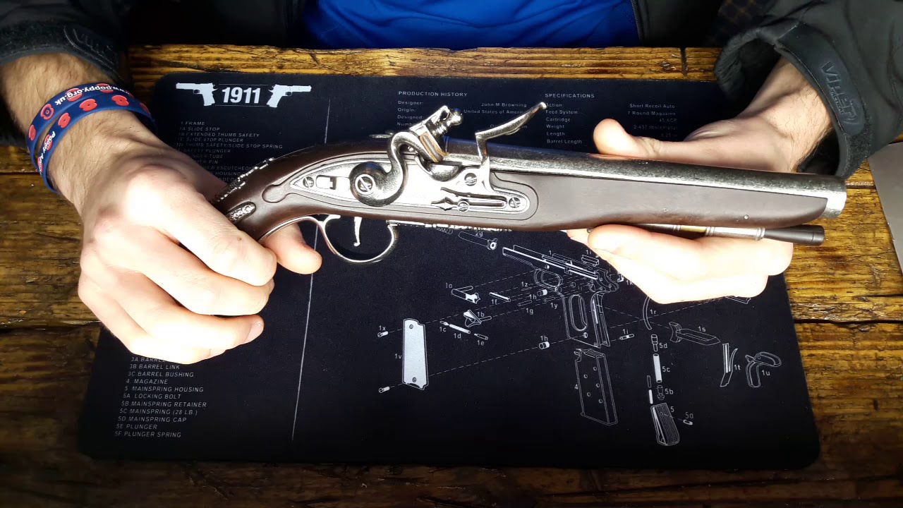 Dongsan K.T.W Airsoft 1748 George Washington flintlock pistol