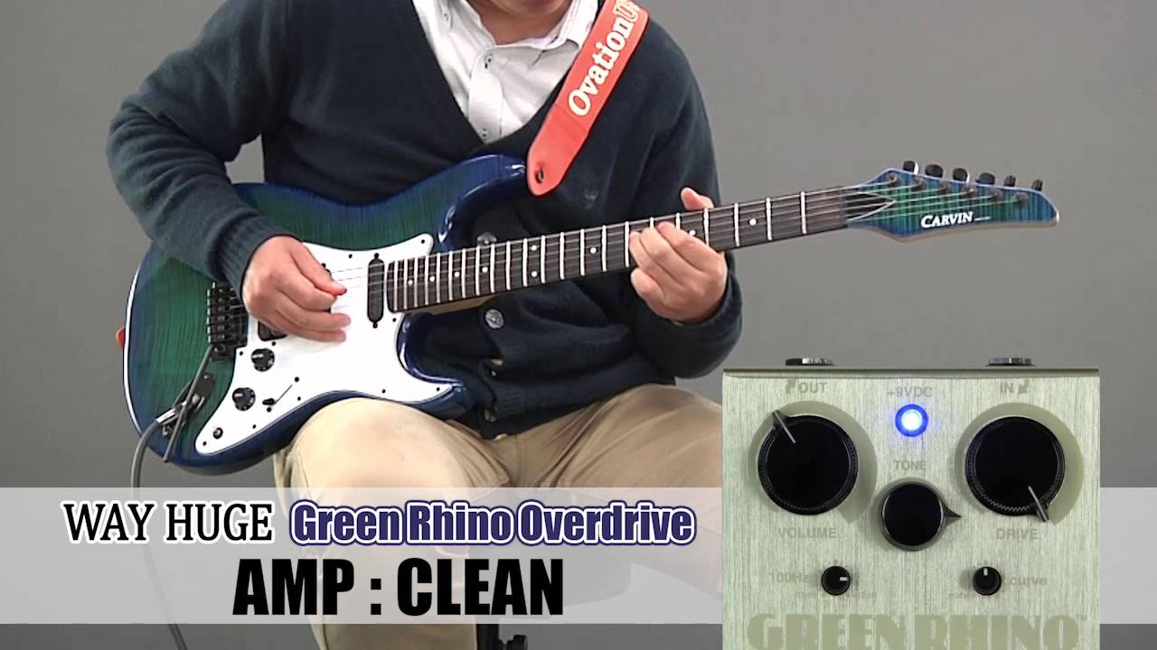 WAY HUGE / オーバードライブ WHE-202 Green Rhino Overdrive - YouTube