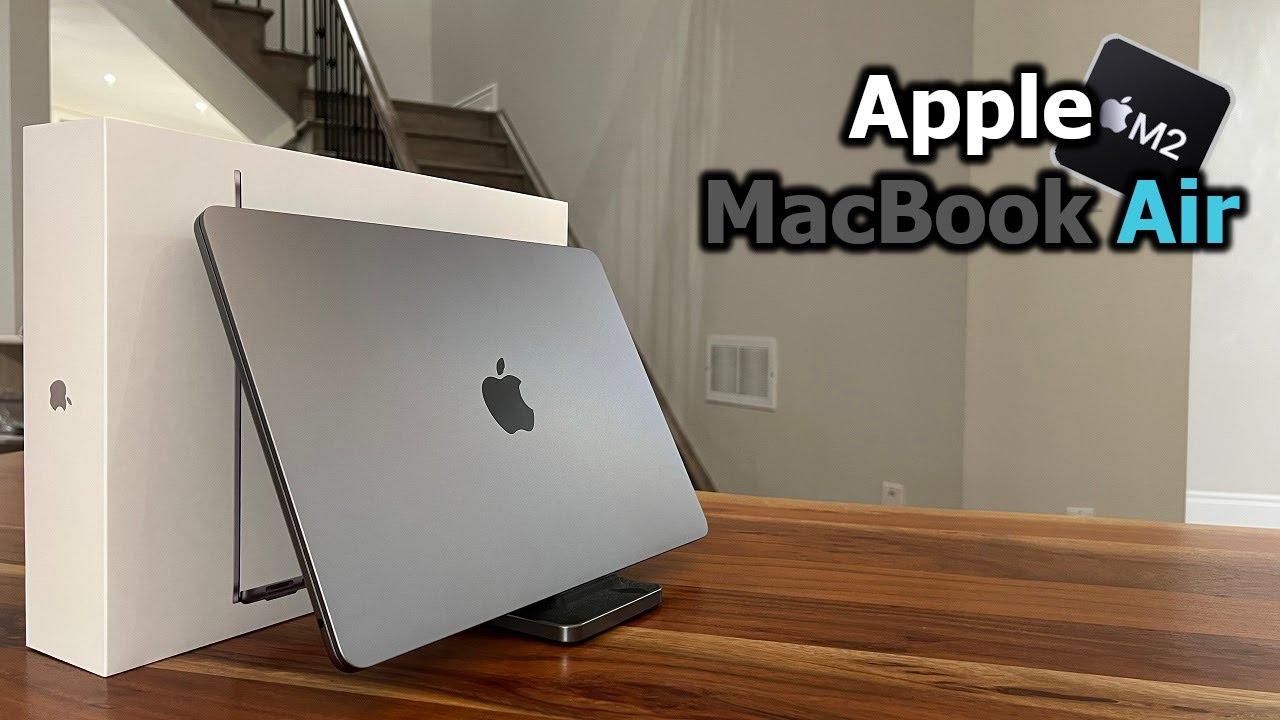 Apple MacBook Air M2 - Space Grey - Unboxing - YouTube