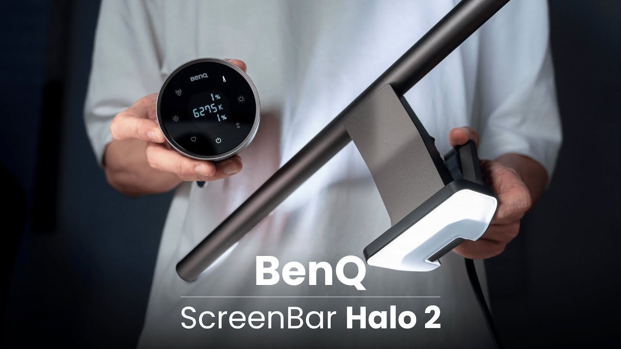BenQ ScreenBar Halo 2 – The Best Monitor Light Got an Upgrade
