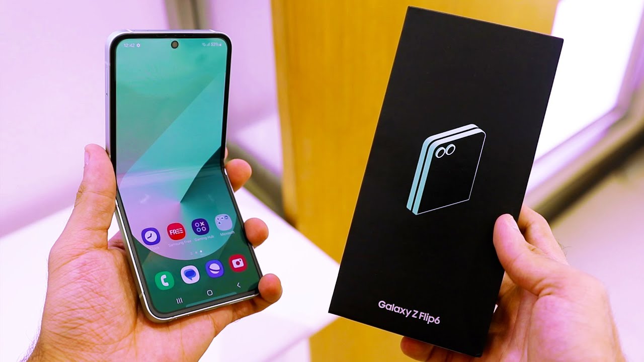 Samsung Galaxy Z Flip6 ミント サムスン Galaxy Z Flip6 256GB SIM