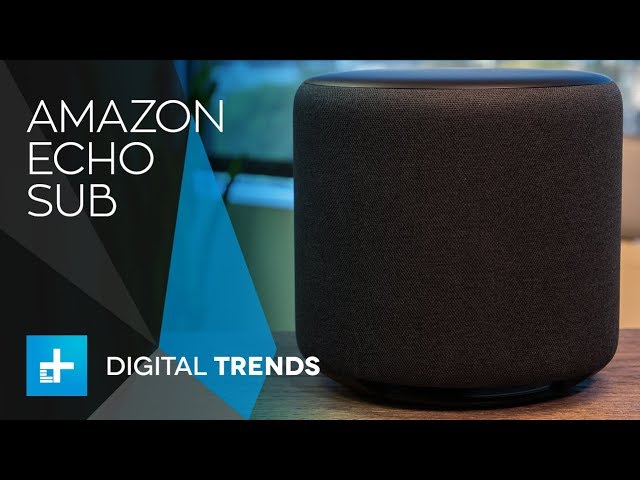 Amazon Echo Sub - Hands On Review - YouTube