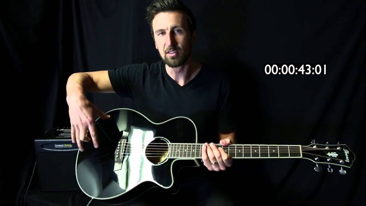 IBANEZ AEG10II ACOUSTIC - 60 Second Review - YouTube