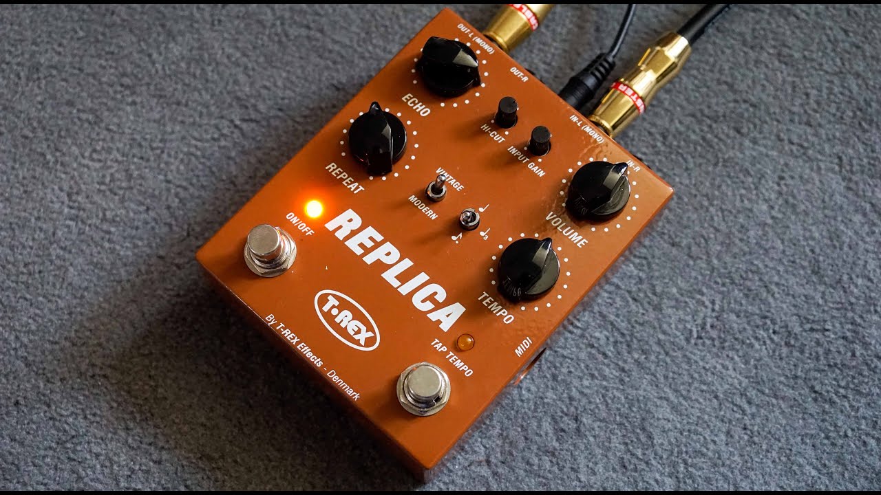 T-Rex - Replica Delay V2 - YouTube