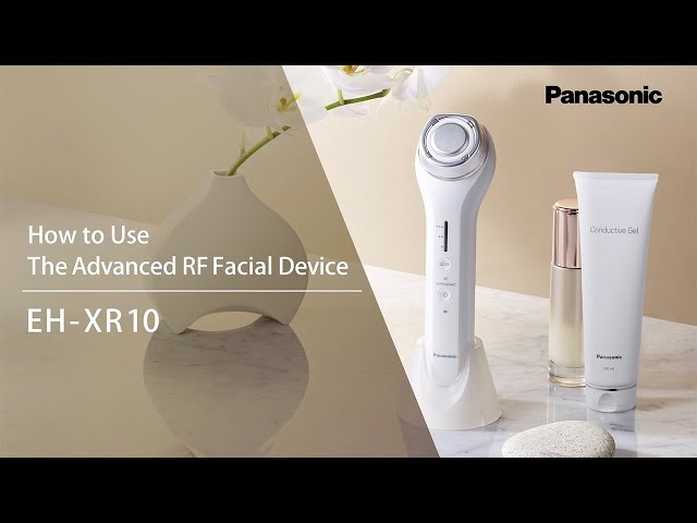 How to Use Panasonic Advanced RF Facial Device | EH-XR10 - YouTube