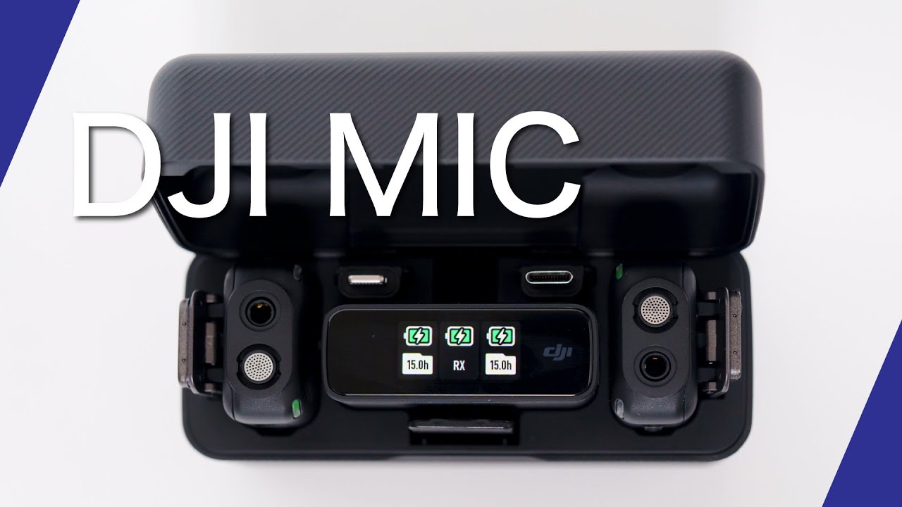 DJI Mic - 開封 - ワイヤレスマイク 決定版 音質 はどう？ - YouTube
