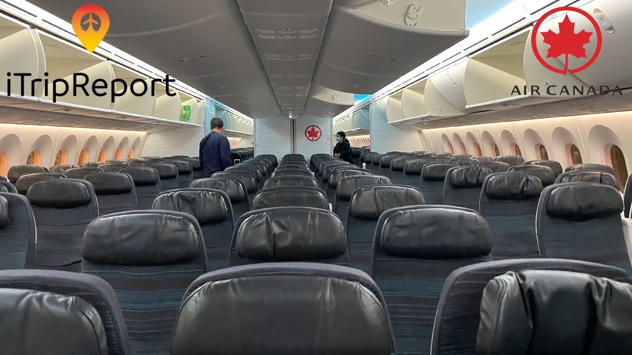 Air Canada 787-9 Economy Class Trip Report - YouTube