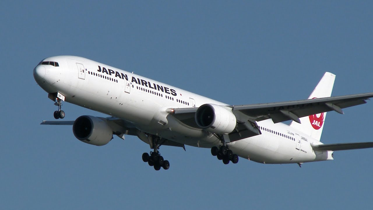 4K] [羽田空港・快晴] JAL Boeing 737-800, 767-300/ER, 777-200