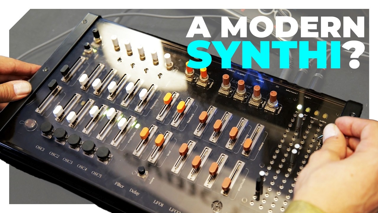 Is this the coolest new synth of 2024? – Cyma Forma ALT no talking