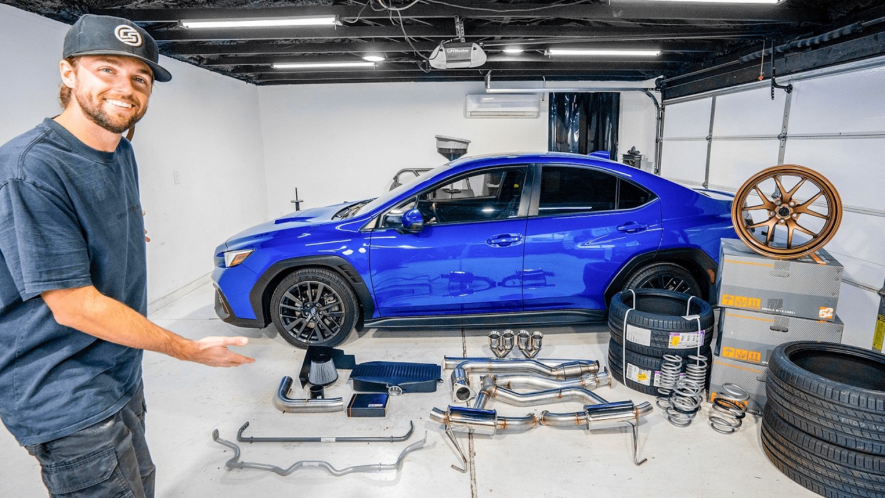 Modifying a Subaru WRX in 55 Minutes - YouTube