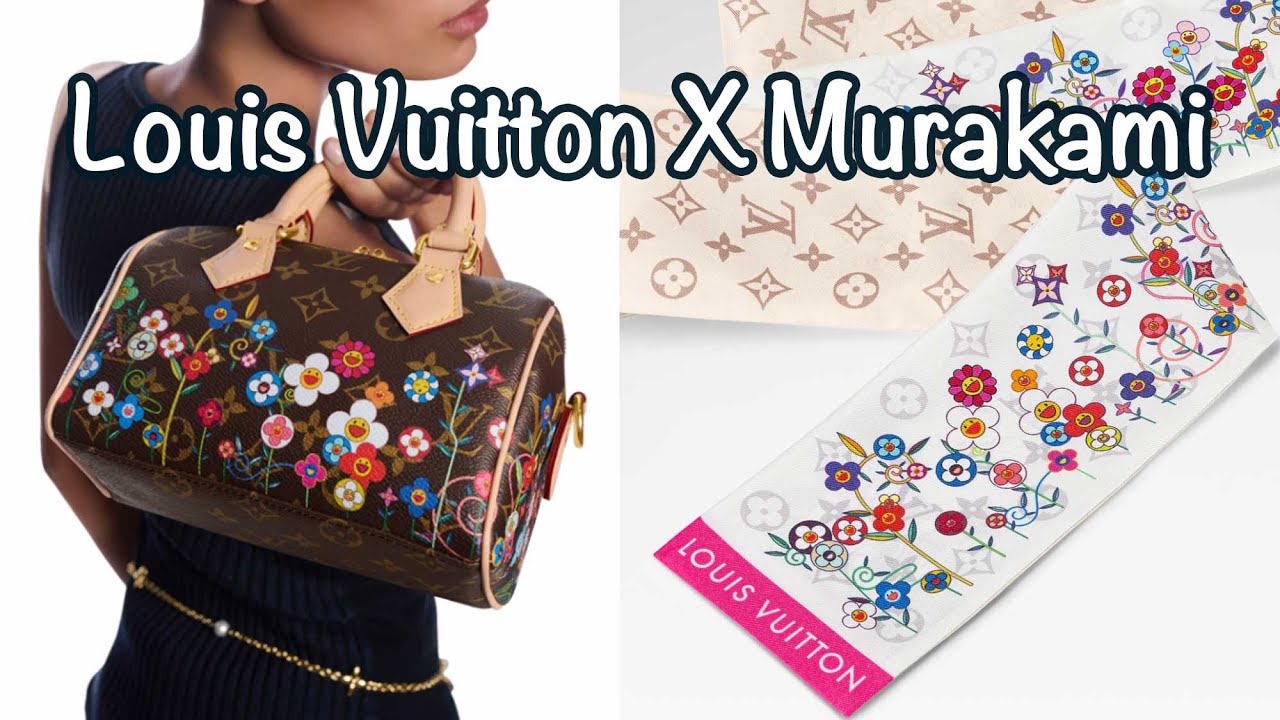 Louis Vuitton x Murakami 2025 Unboxing | Speedy 20, Silk Bandeau