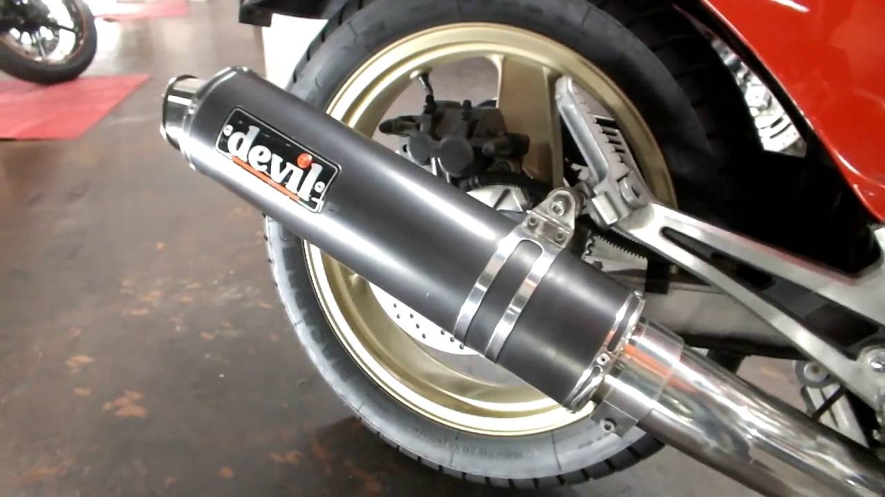 Mr.Bike.YAMABE】GPZ900R 忍者 デビルマフラー - YouTube