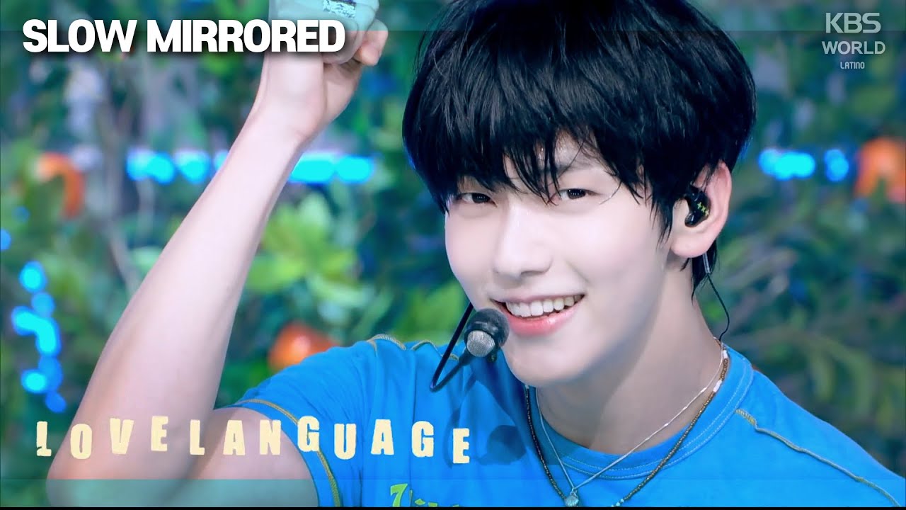 SLOW MIRRORED🍒] TXT - Love Language [Music Bank] | KBS WORLD TV