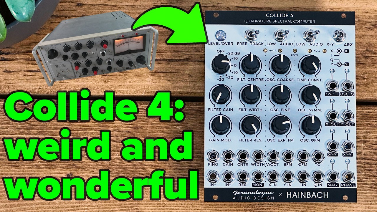 Joranalogue x Hainbach Collide 4 | Making music with a Quadrature