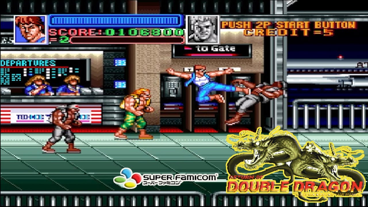 SFC リターン オブ ダブルドラゴン / Return of Double Dragon - Full