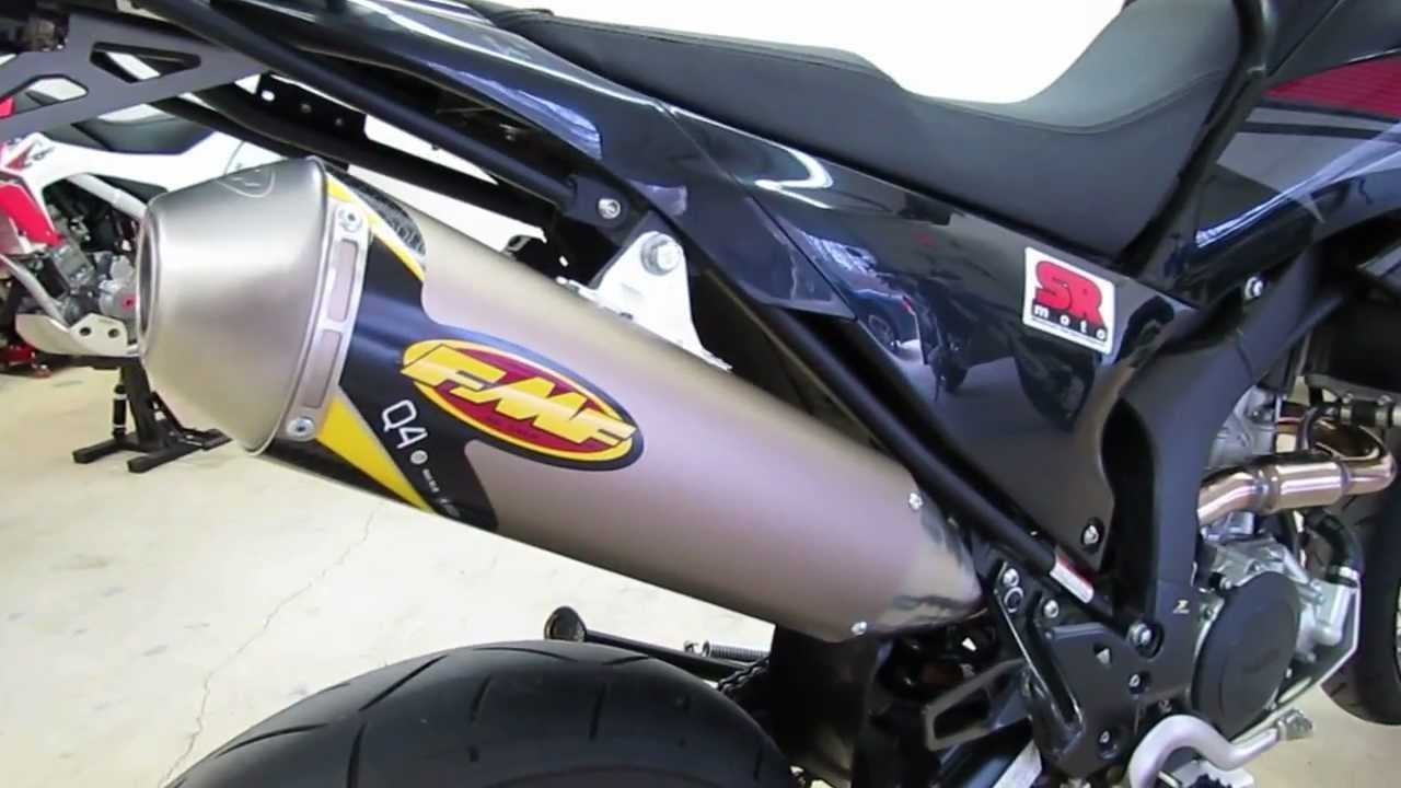WR250R WR250X FMF Q4 Exhaust System Sound - YouTube