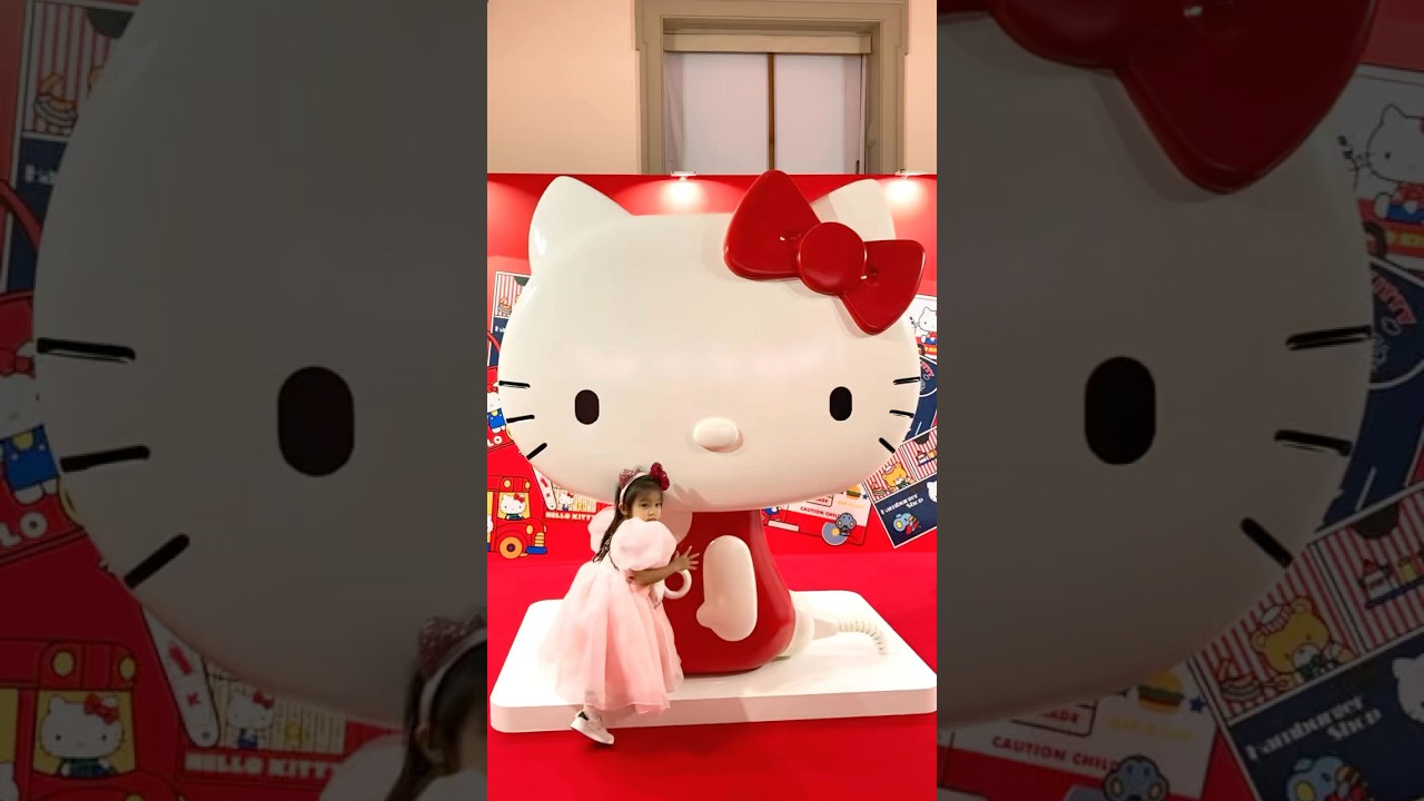 大好きなキティちゃんに会えたよ！ハローキティ展パーティーへ行ってき