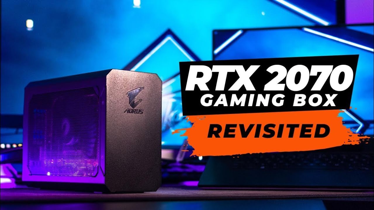RTX 2070 eGPU with Monitor REVISITED - YouTube