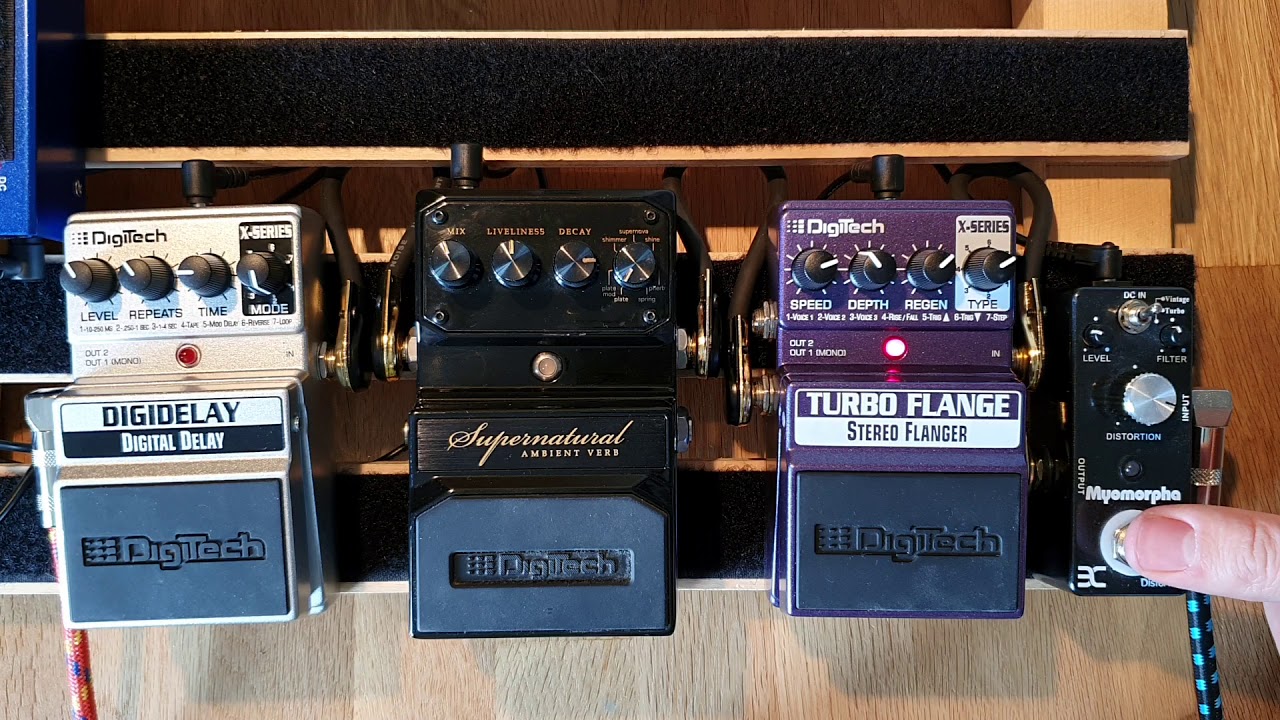 DigiTech Turbo Flange: initial meanderings - YouTube