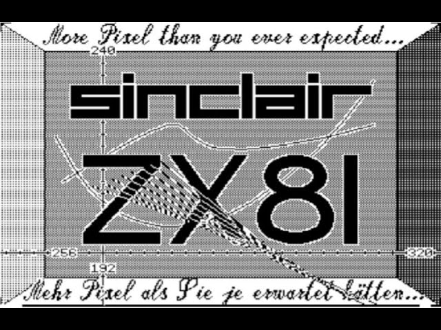 ZX81 + 32k, WRX hires ram: 